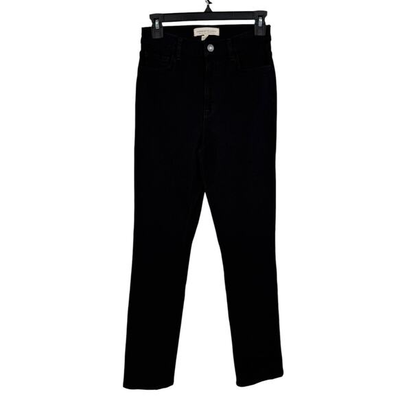 Current/Elliott jeans The Soulmate Slim Straight black size 24 - Picture 2 of 8